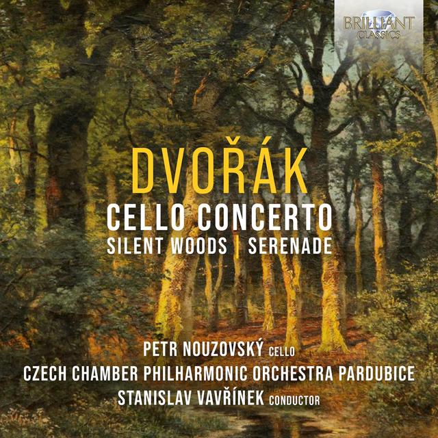Album cover art for Cello Concerto / Silent Woods / Serenade