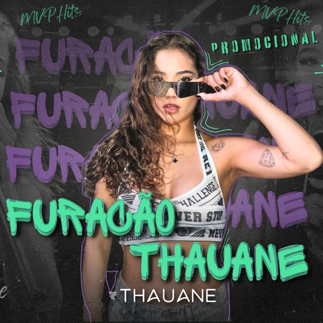 Album cover art for Furacão Thauane