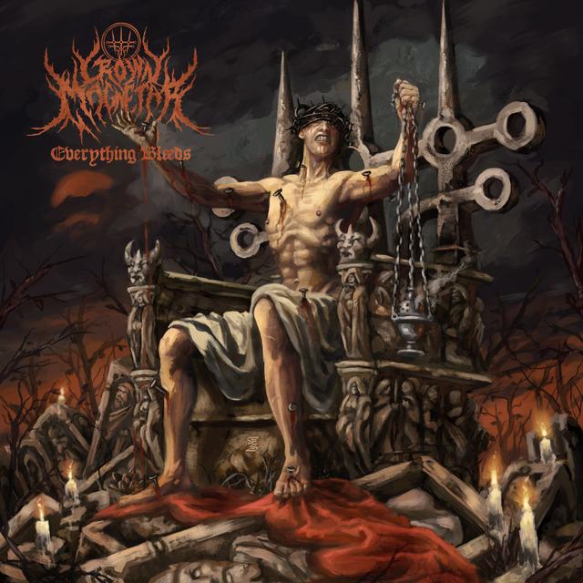 Album cover art for Everything Bleeds