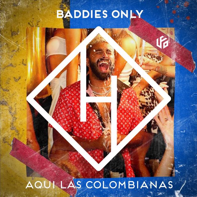 Album cover art for Aqui las Colombianas