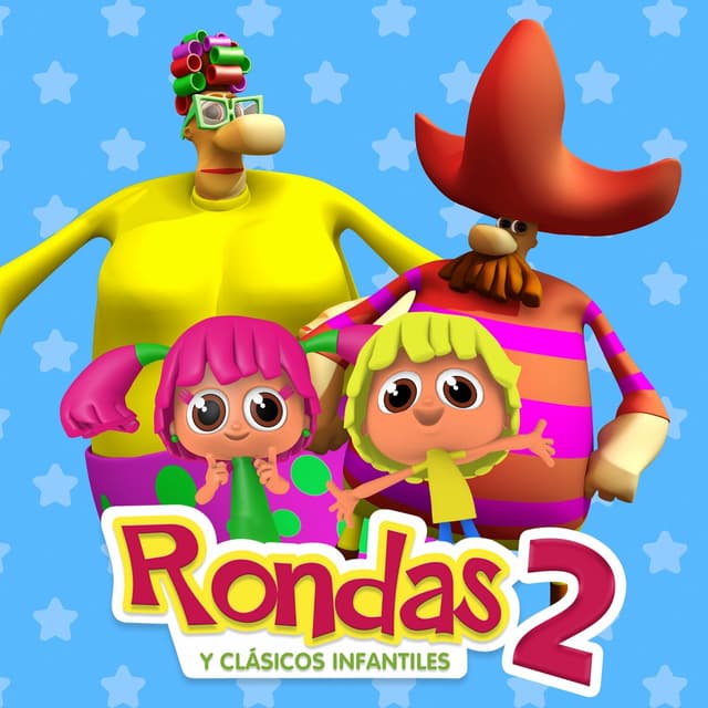 Album cover art for Rondas y Clásicos Infantiles 2