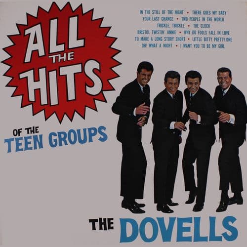 Album cover art for All the Hits of the Teen Groups
