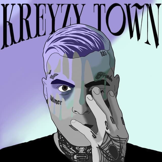 Album cover art for Kreyzy Town