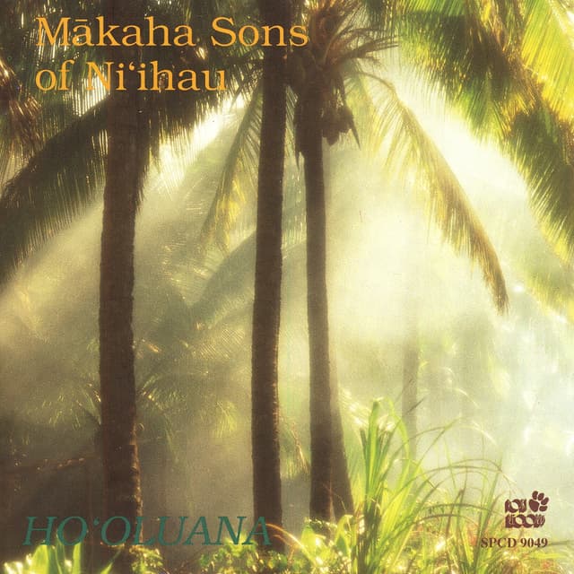 Album cover art for Ho'oluana