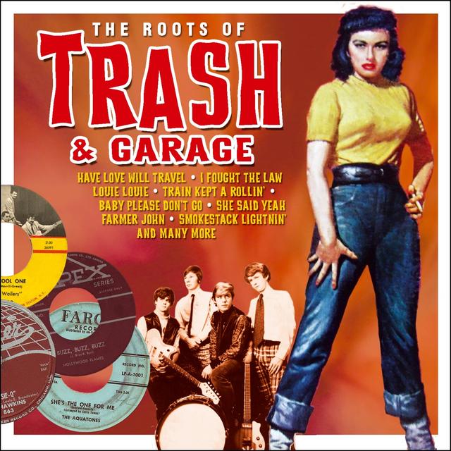 Album cover art for The Roots Of Trash & Garage