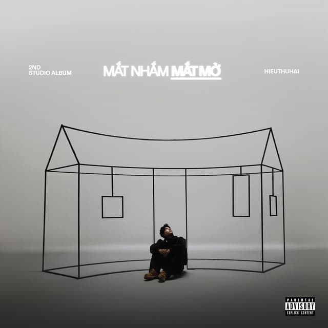 Album cover art for Mắt Nhắm Mắt Mở