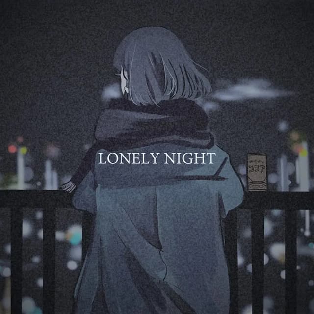 Album cover art for LONLEY NIGHT
