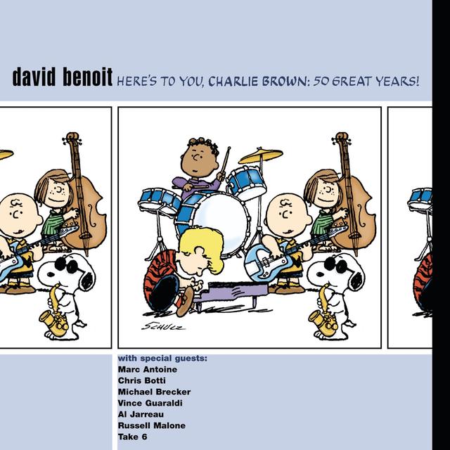 Album cover art for Here's To You Charlie Brown - 50 Great Years!