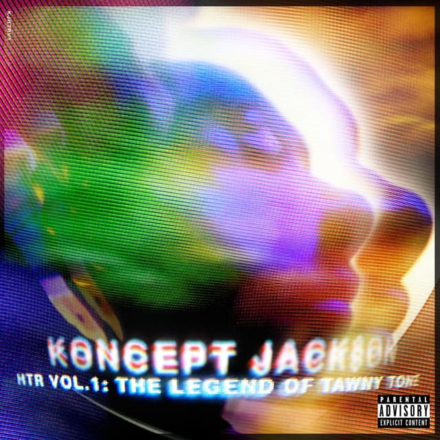 Album cover art for HTR Vol: 1 The Legend of Tawny Tone