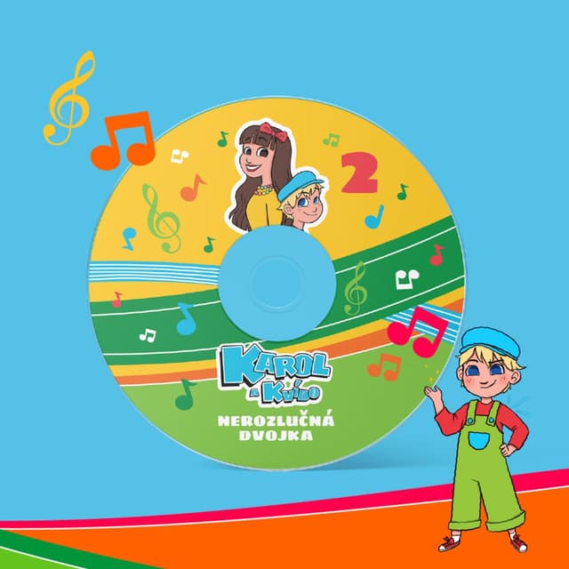Album cover art for Nerozlučná dvojka