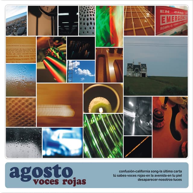 Album cover art for Voces rojas