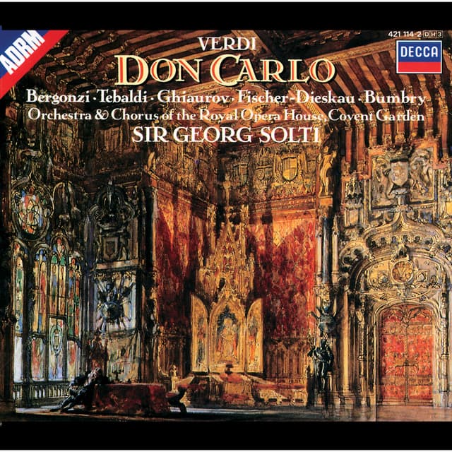Album cover art for Verdi: Don Carlo