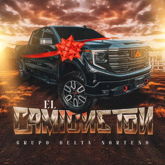 Album cover art for El Camionetón