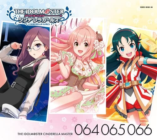 Album cover art for THE IDOLM@STER CINDERELLA MASTER 064-066 西園寺琴歌・八神マキノ・南条光(セレブレイト・スターレイル/ノーチラスソナー/サイン・オブ・ホープ)