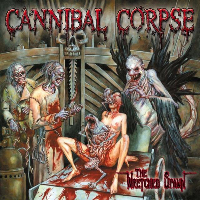 Album cover art for The Wretched Spawn