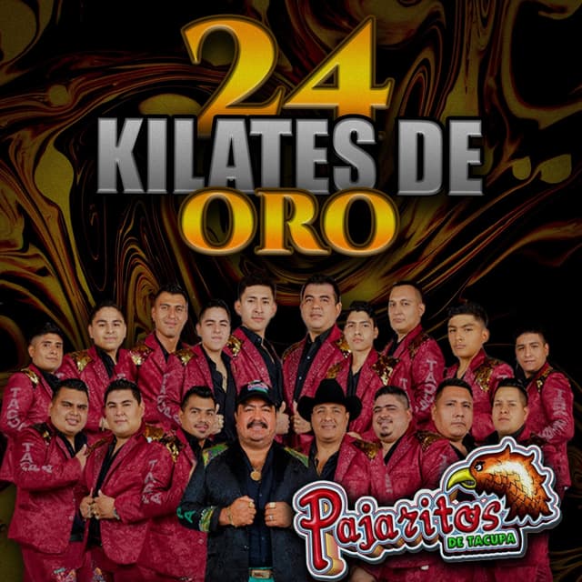 Album cover art for 24 Kilates de Oro