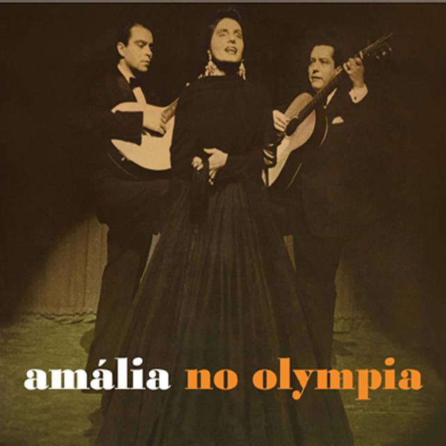 Album cover art for Amália No Olympia