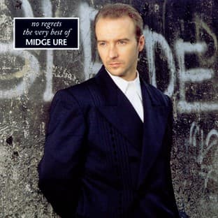 Album cover art for No Regrets: The Very Best of Midge Ure