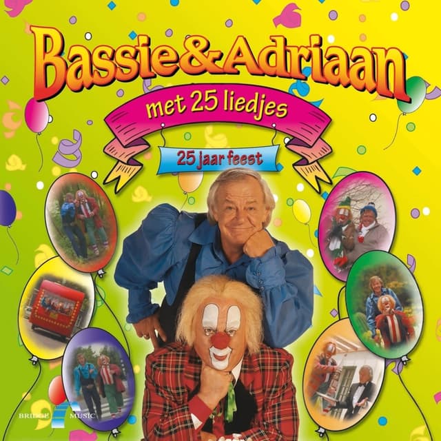 Album cover art for Met 25 liedjes 25 jaar feest