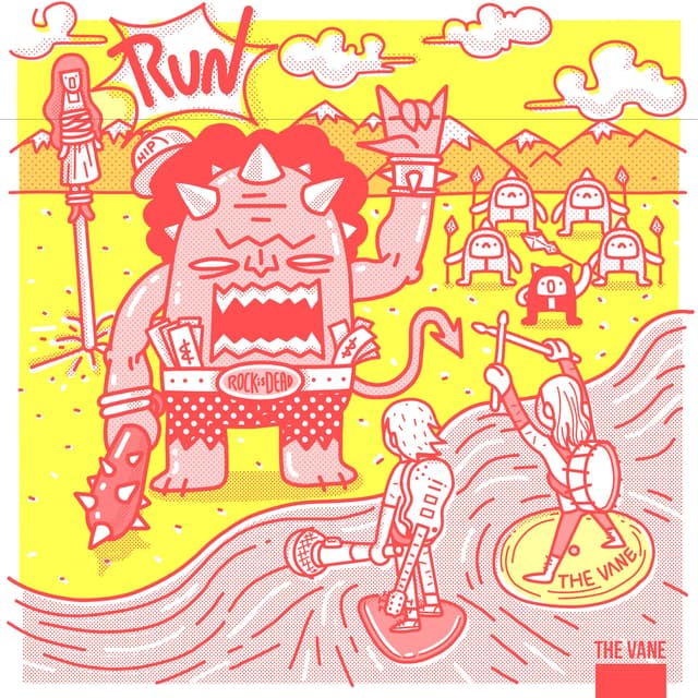 Album cover art for Run