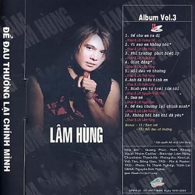 Album cover art for Để Đau Thương Lại Chính Mình
