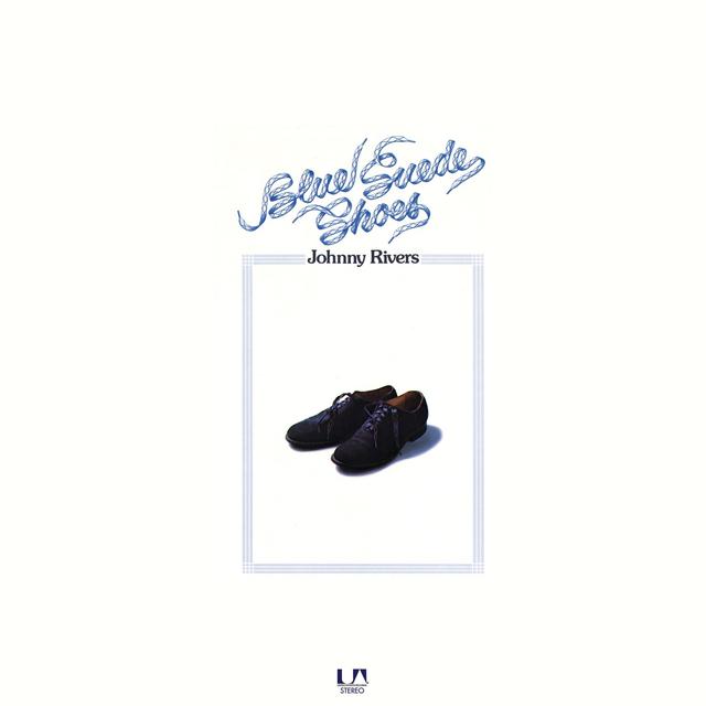 Album cover art for Blue Suede Shoes