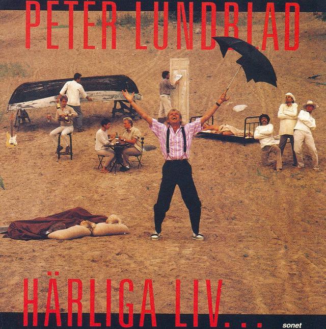 Album cover art for Härliga liv...