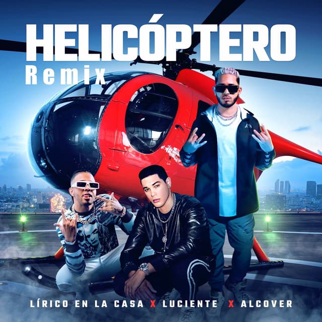 Album cover art for Helicóptero