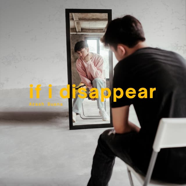 Album cover art for if i disappear