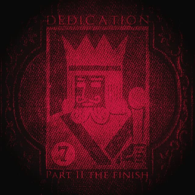 Album cover art for Dedication: The Finish