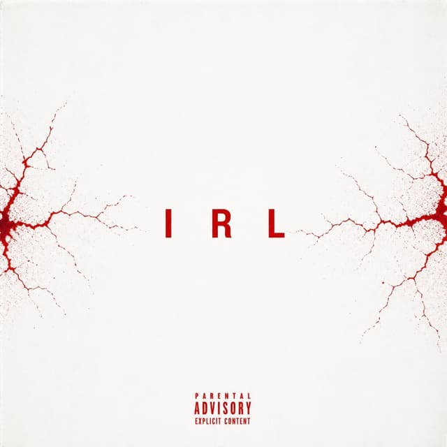 Album cover art for IRL