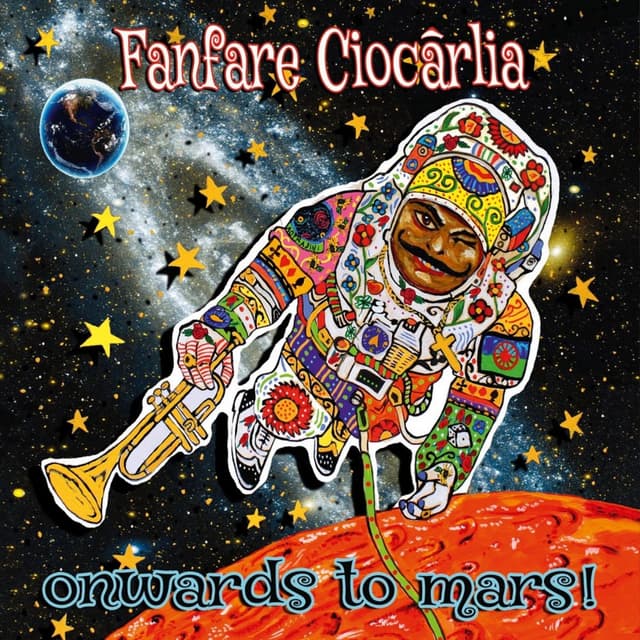 Album cover art for Onwards to Mars!