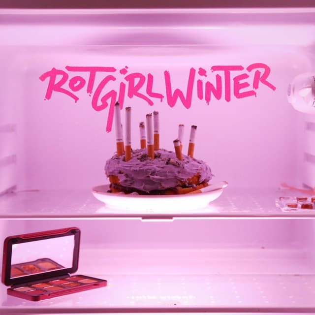 Album cover art for rot girl winter