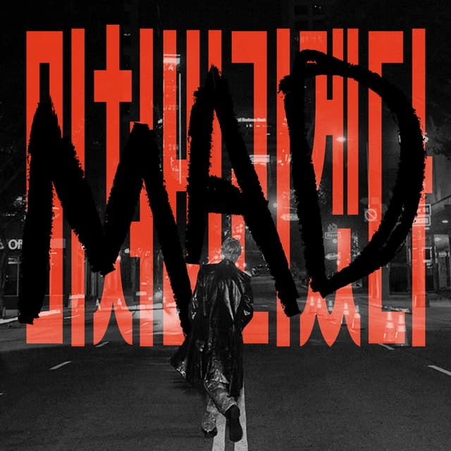 Album cover art for 미쳐버리겠다 (MAD)