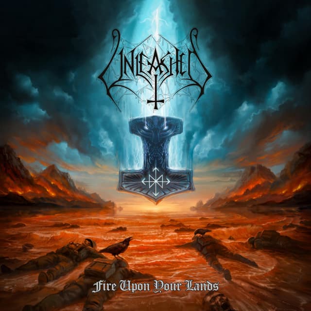Album cover art for Fire Upon Your Lands