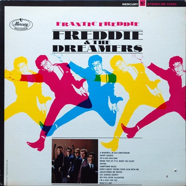 Album cover art for Frantic Freddie
