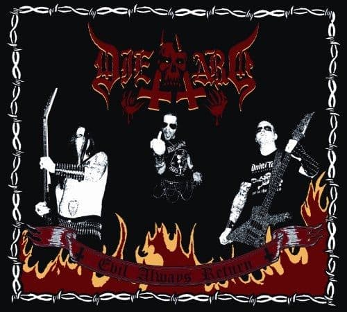 Album cover art for Evil Always Return / Emissaries Of The Reaper