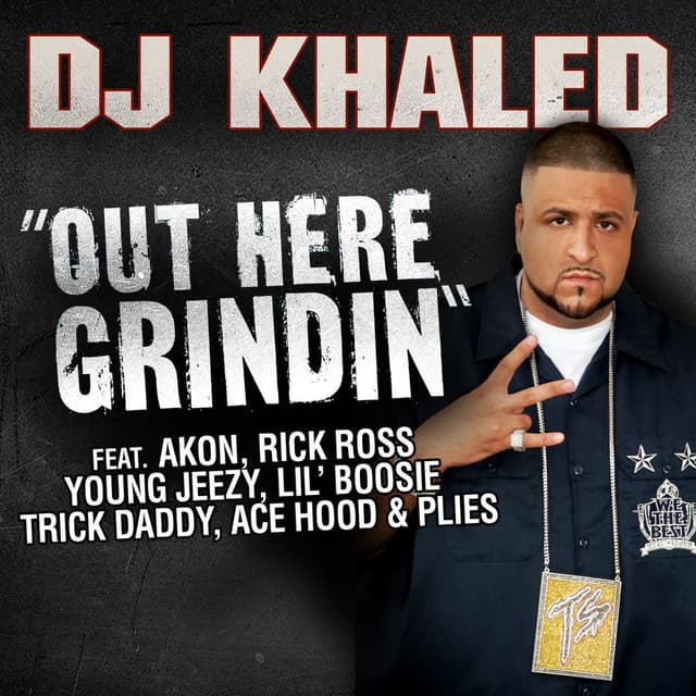 Album cover art for Out here grindin'