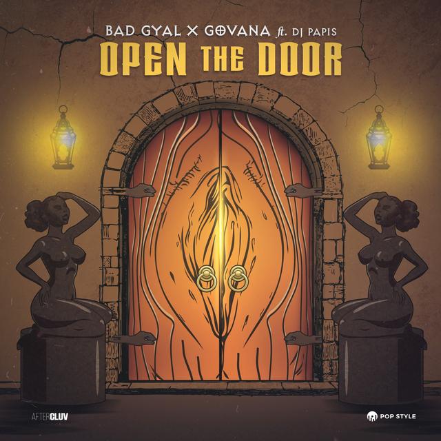 Album cover art for Open the Door