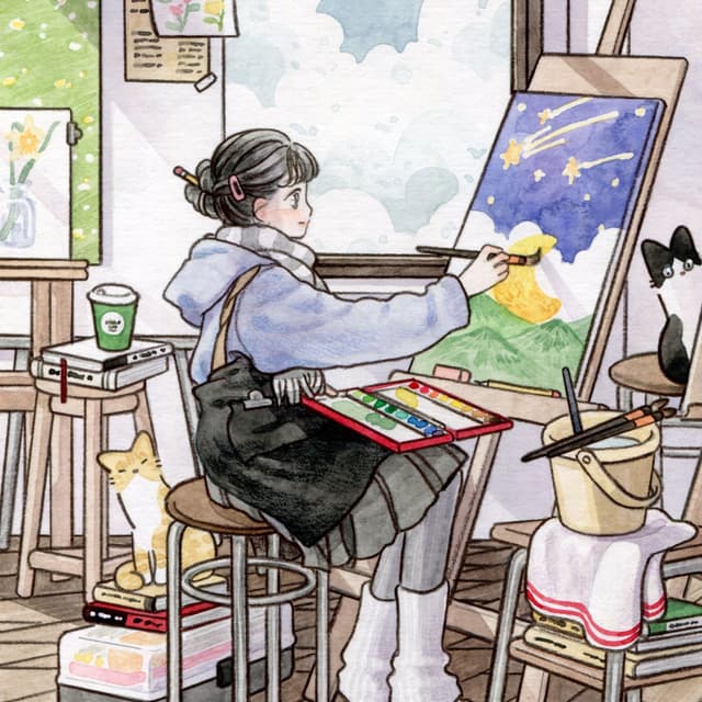 Album cover art for Pigments