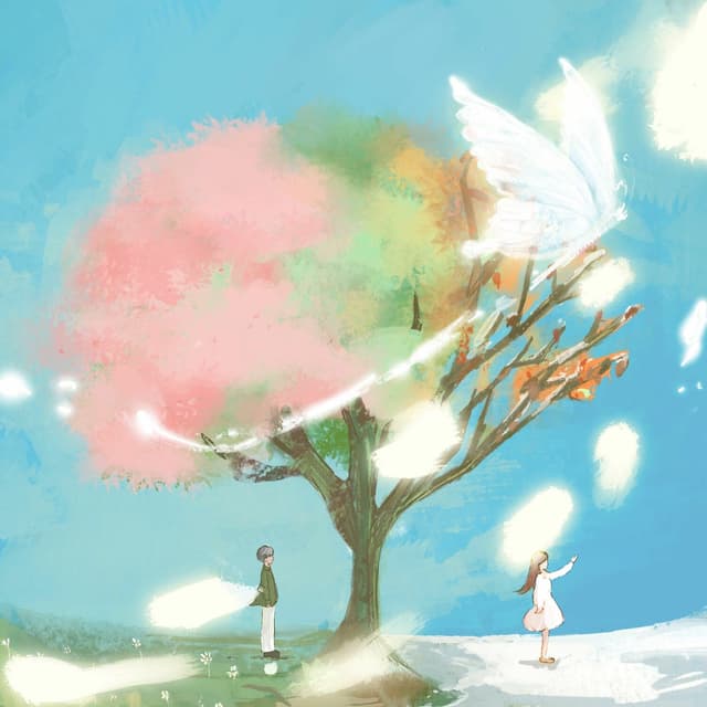 Album cover art for When the Leaves Fall