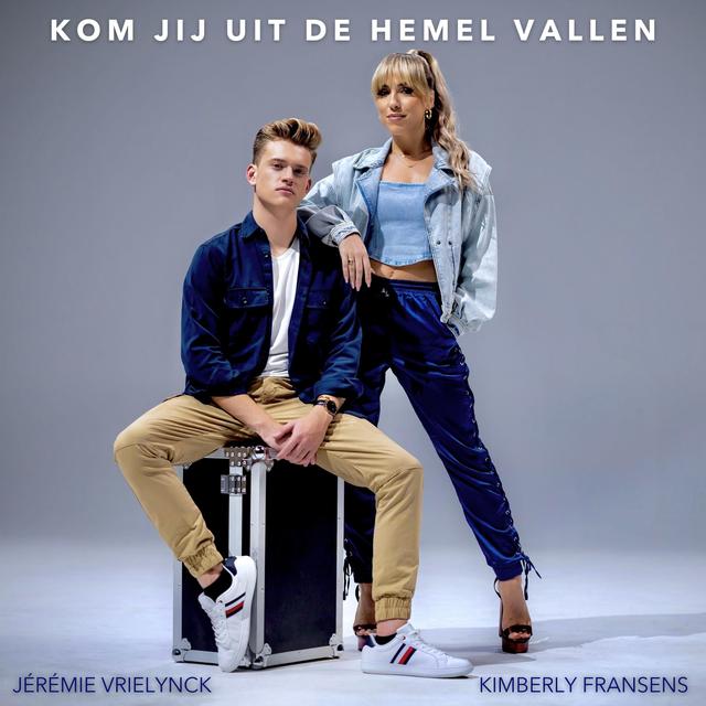 Album cover art for Kom Jij Uit De Hemel Vallen