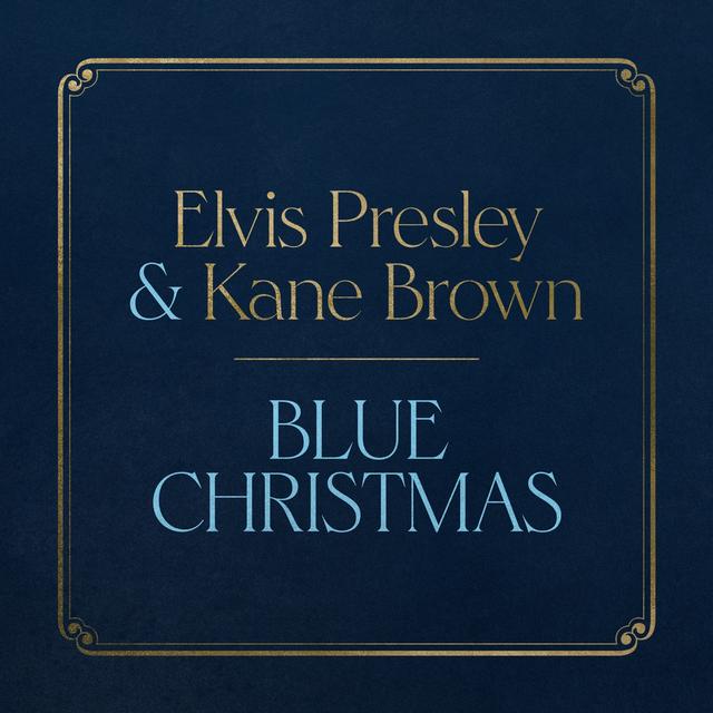 Album cover art for Blue Christmas