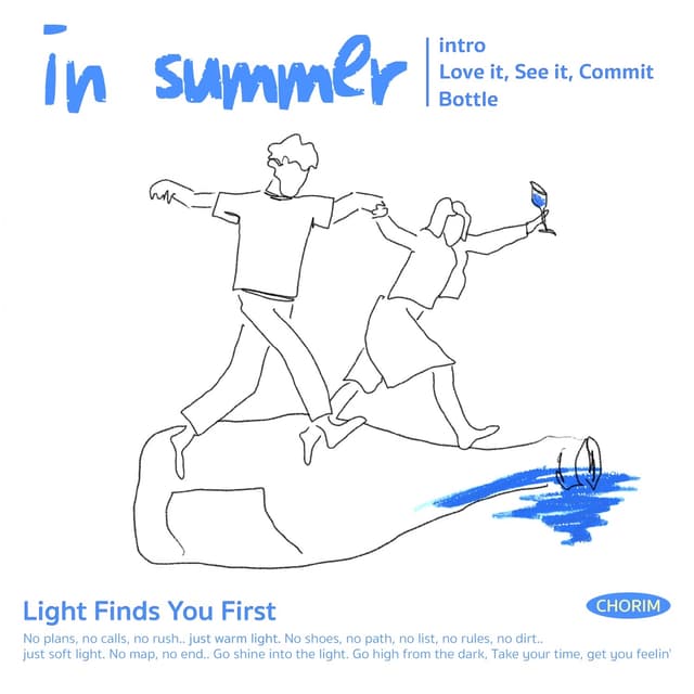 Album cover art for In summer