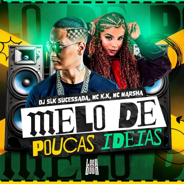 Album cover art for Melô De Poucas Ideias