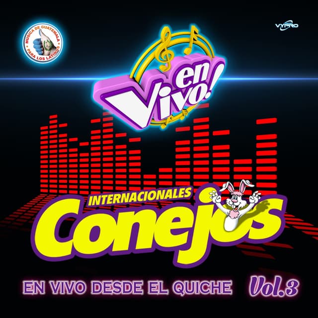 Album cover art for En Vivo Desde el Quiche Vol.3. Música de Guatemala para los Latinos (En Vivo)