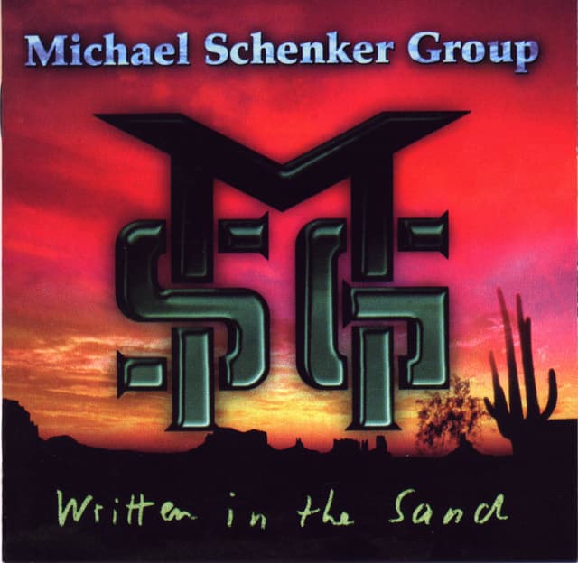 Album cover art for Written in the Sand