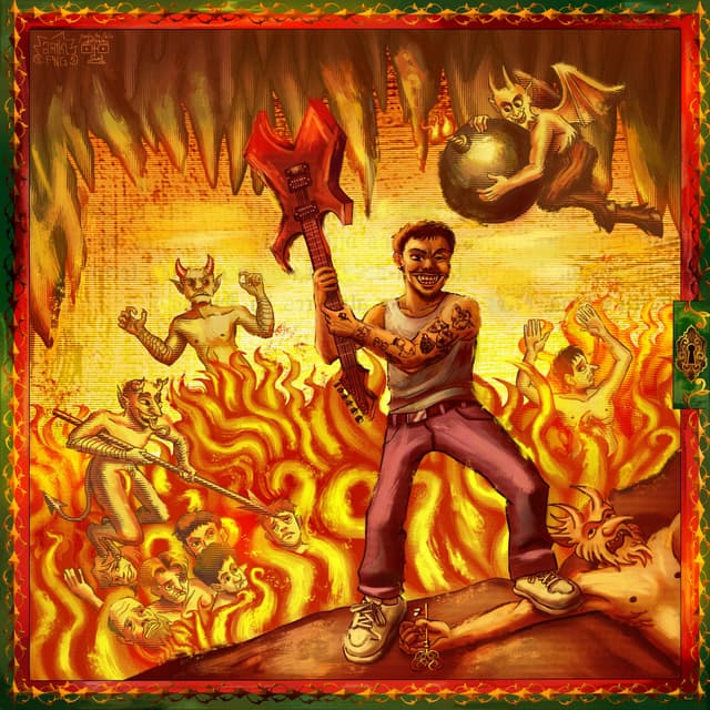 Album cover art for Gravity Falls