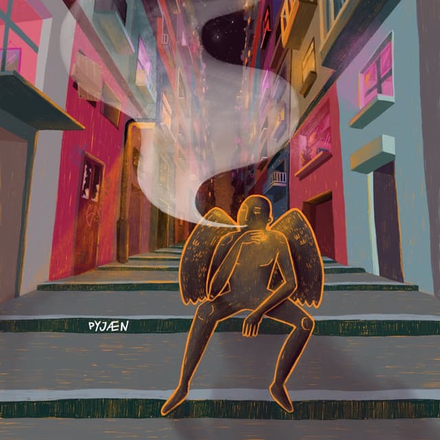 Album cover art for PYJÆN