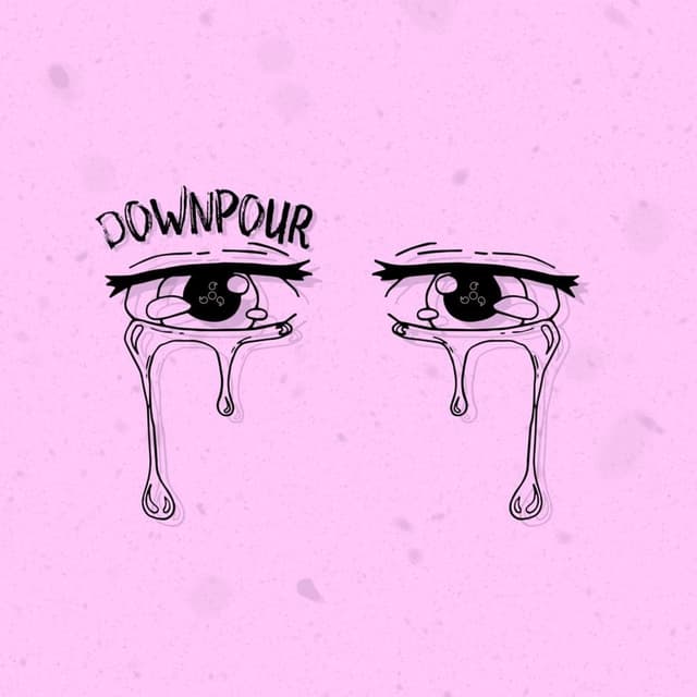 Album cover art for downpour
